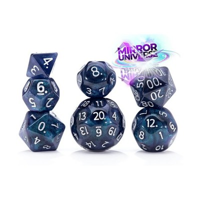 Gate Keeper Dice & Supplies Double Dice - Mirror Universe (7) New