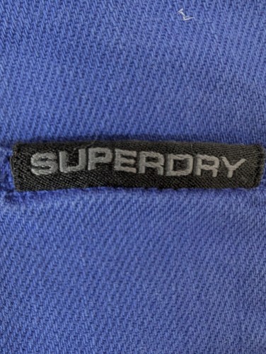 SuperDry Jeans Copper Black Denim Skinny Fit Blue 30w X 32L - Picture 7 of 8