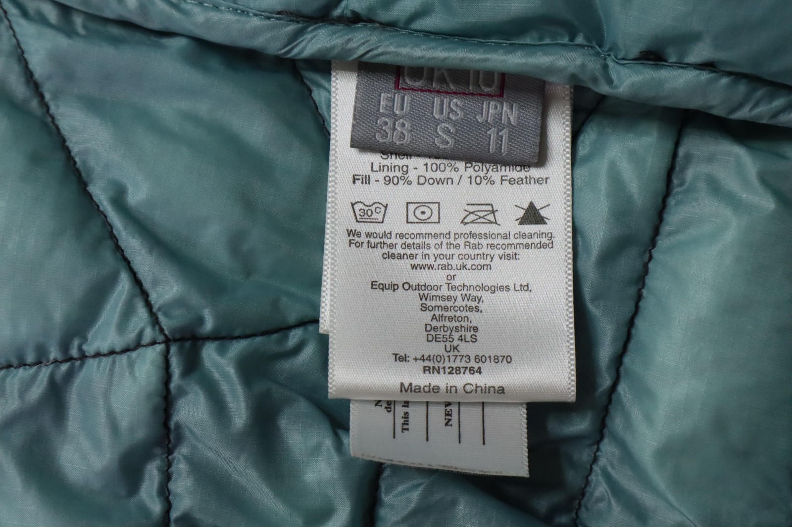 Rab Jacket Womans Small Microlight Down Brown - image 10