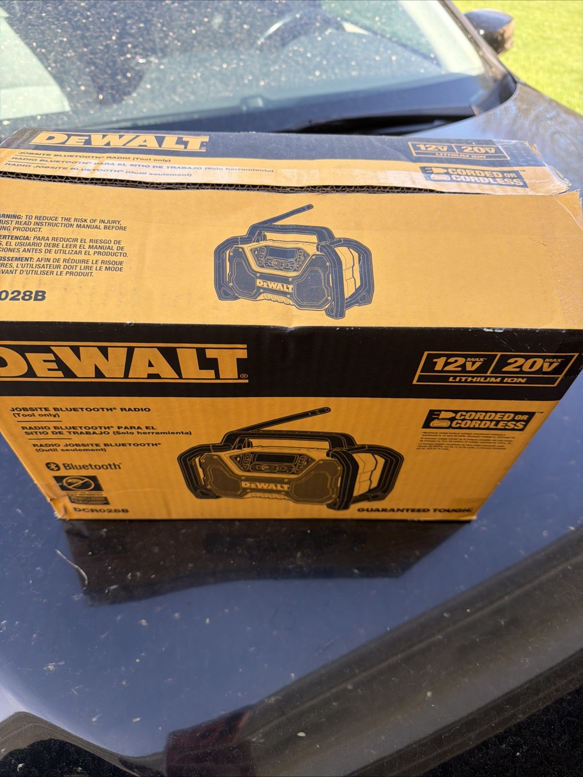 DEWALT DCR028B Jobsite Radio