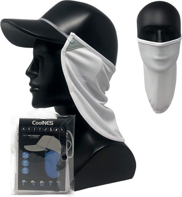 UV Sun Protection Neck Drape Adjustable Multifunctional 2 in 1 Face Covering 