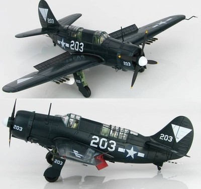 Curtiss SB2C Helldiver, USN VB-87, USS Ticonderoga, Hobby Master 1/72 HA2213