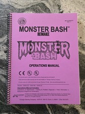 Monster Bash Pinball Operation and Maintenanc...