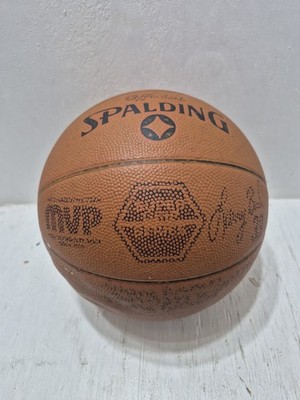 RARE Vintage Larry Bird Endorsed Signature Spalding Rubber Basketball MVP 80s