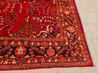 Amazing Hand Knotted Vintage Tribal Sarouk Wool Area Rug 13 x 10 Ft — photo 8