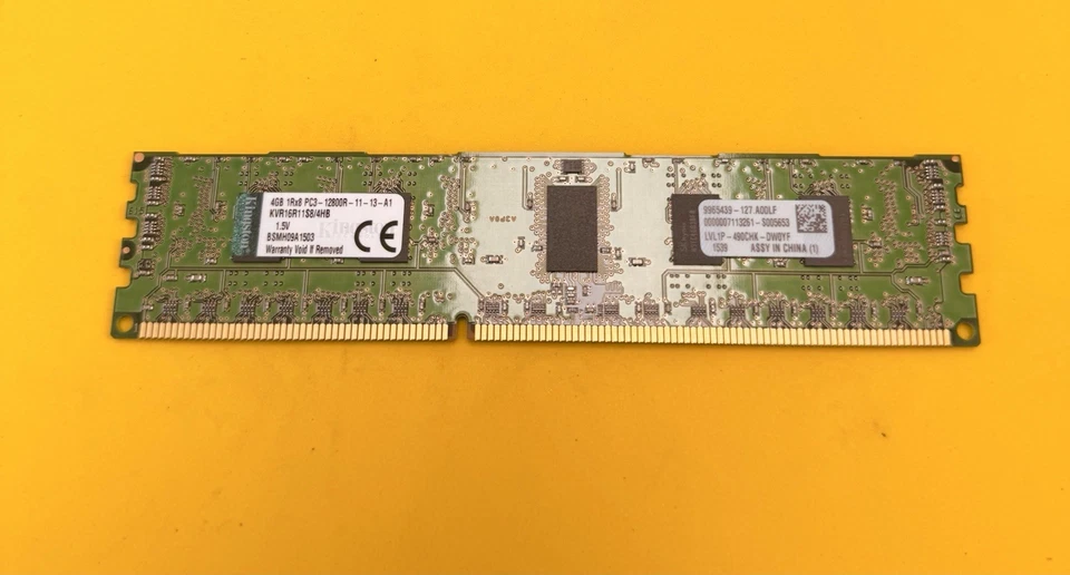 32GB (8x4GB) PC3-12800R 1Rx8 Kingston KVR16R11S8/4HB - Image 2 of 3