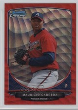 2013 Bowman Chrome Prospects 25/25 Mauricio Cabrera #BCP114 fm0