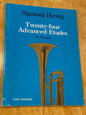 TRUMPET, 24 ADVANCED ETUDES SIGMUND HERING, CARL FISCHER 1957