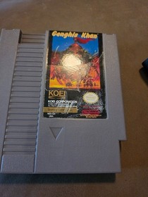 Genghis Khan Nintendo NES Classic Strategy Game