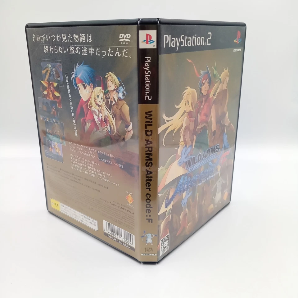Wild Arms Alter Code F PS2 PlayStation 2 RPG Original Japanese CIB Complete - Image 3 of 4