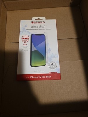 Zagg Invisible Shield Glass Elite+ Screen Protector for iPhone 12 Pro Max