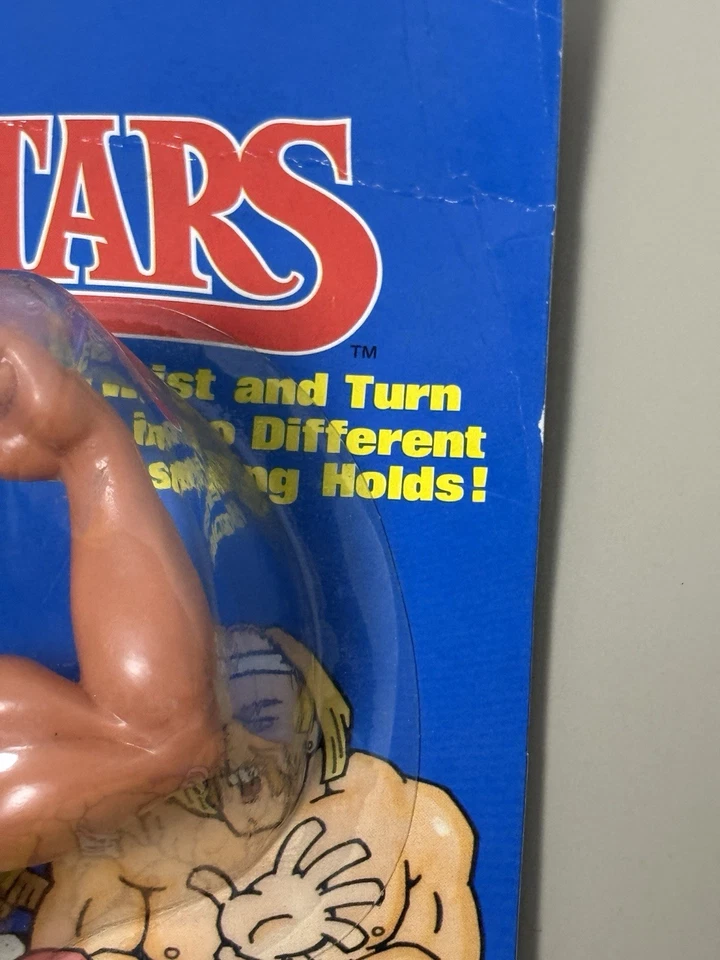 WWF Mr. Замечательная экшн-фигурка Paul Orndorff (1985) LJN 8 дюймов новая неперфорированная - Изображение 3 из 4