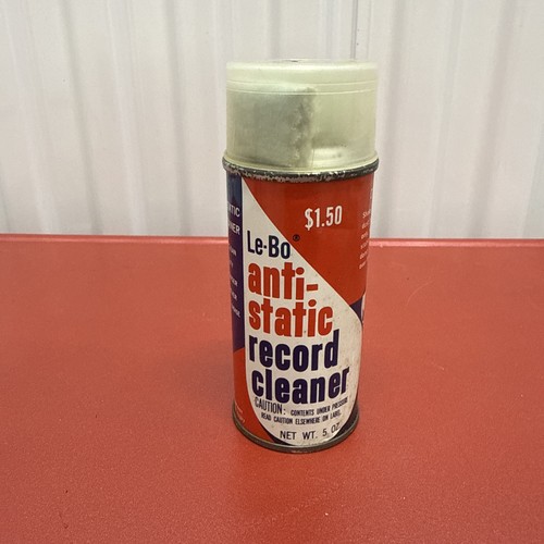 Le-Bo Vintage 5oz Anti-Static Record Cleaner Spray for Vinyl Records 