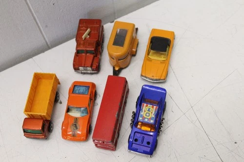 Matchbox Lesney Superfast And Vintage 1970’s Die Cast Cars . Lot Of 7  England