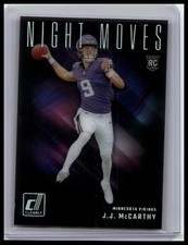 2024 Clearly Donruss #3 J.J. McCarthy Night Moves