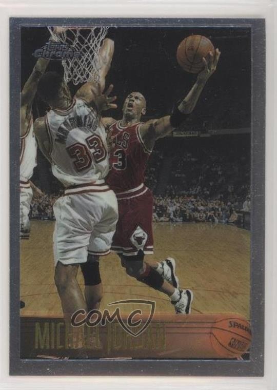 Michael Jordan 1996 Topps Chrome #139 Base Price Guide - Sports