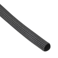 uxcell Insulation Cable Protector, 9.8Ft-5mm High Temp Fiberglass 5mm, Black