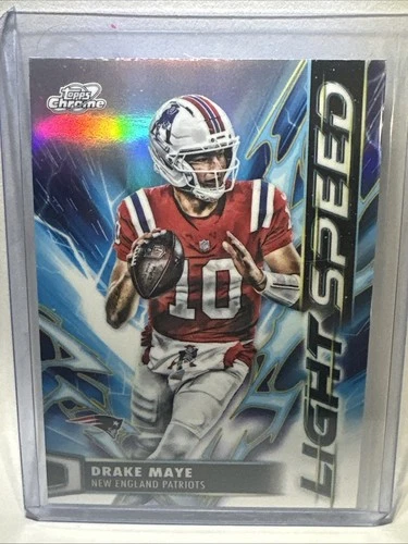 2025 Topps Cosmic Chrome Drake Maye Base (RAW)