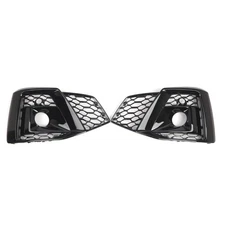 Fog Light Grille Bumper Bezel For Audi A5 S-Line S5 19-24 Facelift