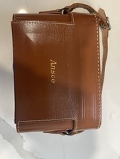 Ansco Viking 6.3 Folding Camera Antique Made In Germany In Case Nice Condition