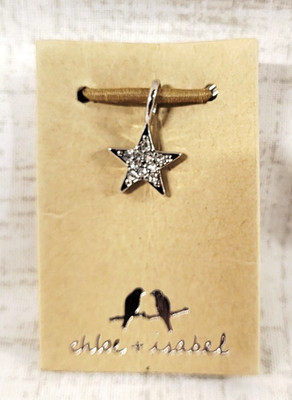 Chloe + Isabel Silber Stern Anhänger für eine Halskette BRANDNEU!!!!