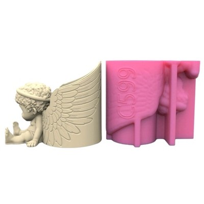 Little Boy Pen Holder Mold Resin Pen Holder Mold for DIY Pen Cup Pencil Holder