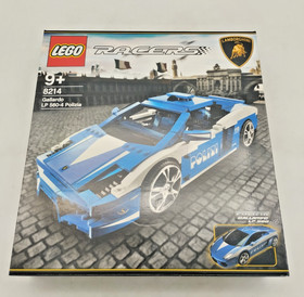 LEGO 8214 Lamborghini Gallardo LP 560-4 Policia New Sealed Rare MISB Racers