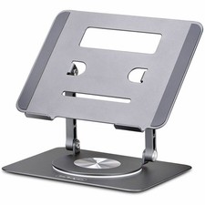 LAPTOP STAND/RISER FOR DESK COMPUTER STAND W/360 SWIVEL BASE