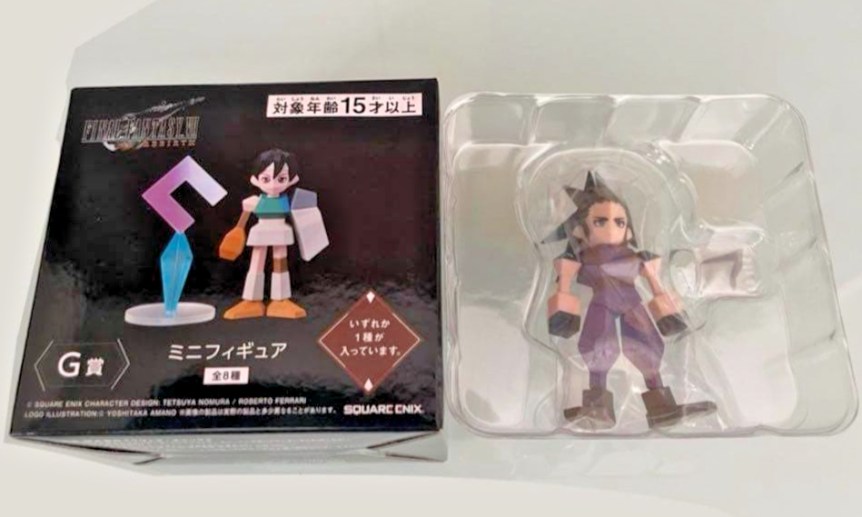 FinalFantasyⅦAC　限定版セット FINAL FANTASY VII 7 REBIRTH ZACK POLYGON SECRET FIGURE KUJI FF7