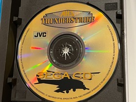 AH-3 ThunderStrike Sega CD, Complete Case+Manual+Reg Card ~Tested/Nice Manual+CD