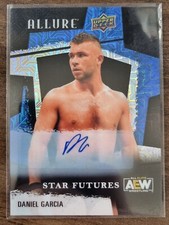 2022 AEW Daniel Garcia BLUE LINE AUTO /35 ALLURE Trading Card Upper Deck #85838