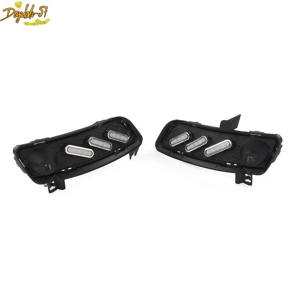2 peças luz de circulação diurna LED dinâmica lâmpada de seta para BMW X3 F25 2009-2013 - Imagem 3 de 4