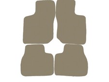 Fußmatten, Autoteppiche für Opel Tigra 2t coupe 1994-2000, Dunkelbeige x14 Rand