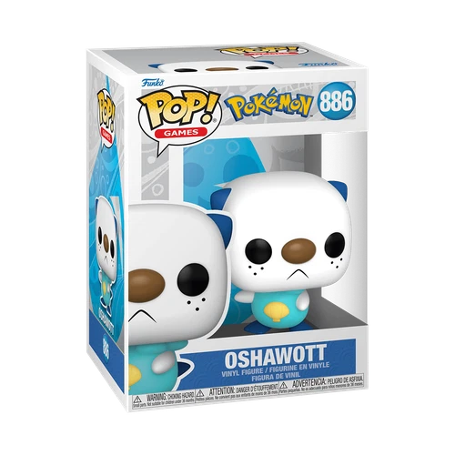 Funko POP! Pokemon Vinyl Figure OSHAWOTT #886 Mint