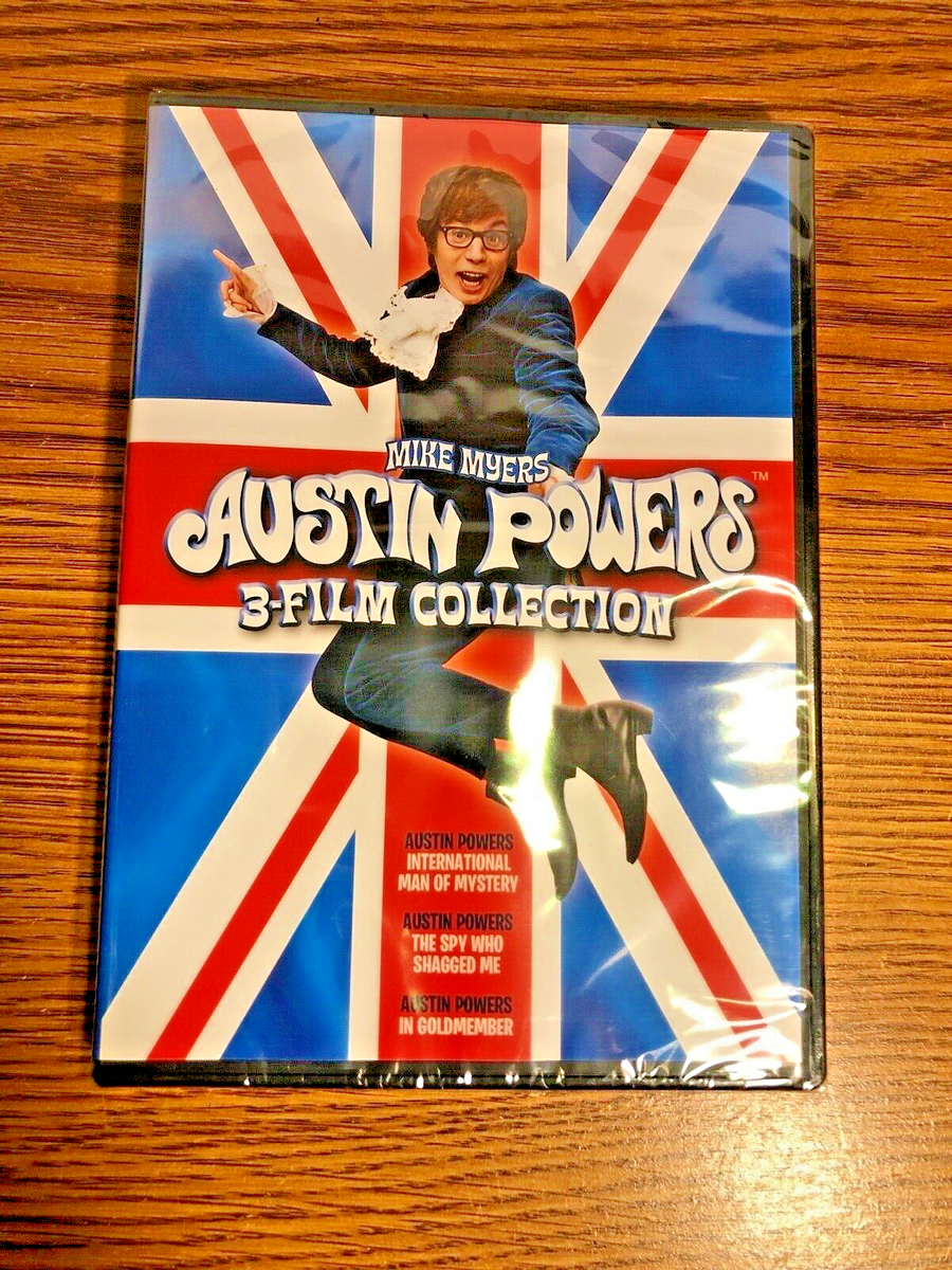 Austin Powers 3-Film Collection DVD 1 2 3 Spy Who Shagged Me Mike