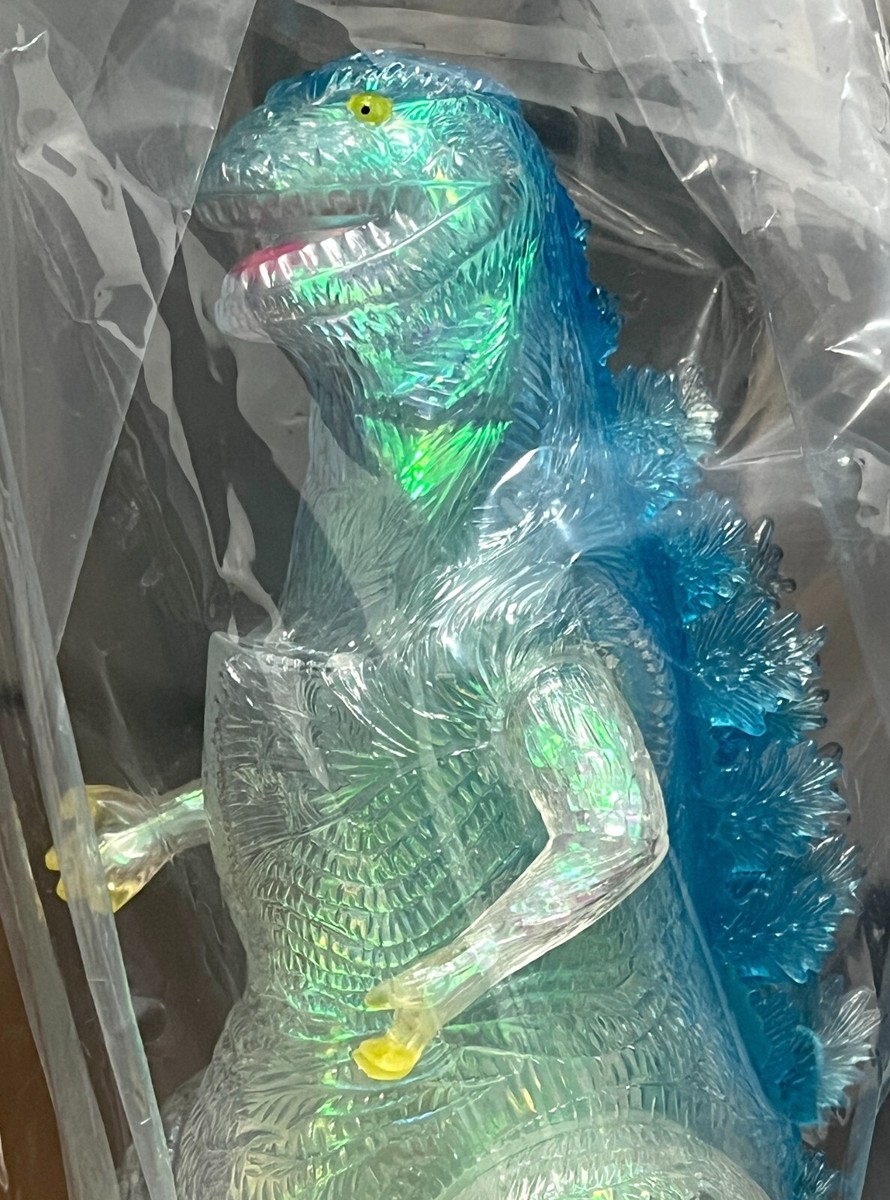 Shin Godzilla Marusan Clear Molding Aurora Crystal Color Blue Rare
