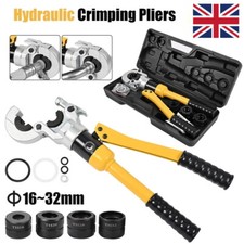Copper Tube Fitting Hydraulic Pipe Crimping Tool 16-32mm Pressing Pliers Kit Set