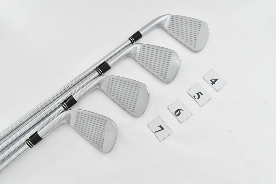 7pcs TaylorMade r7 TP Iron Set 4-5-6-7-8-9-P PW NS 950 Stiff RH Golf Clubs Irons - Image 4 of 4