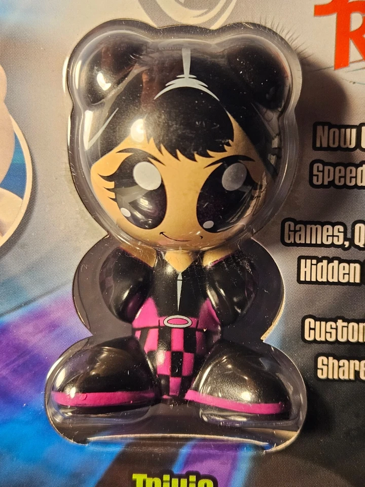 Figura de juego de computadora Funkeys Speed Racer Trixie Quest Mattel nueva en caja 2007 Foto 3 de 4