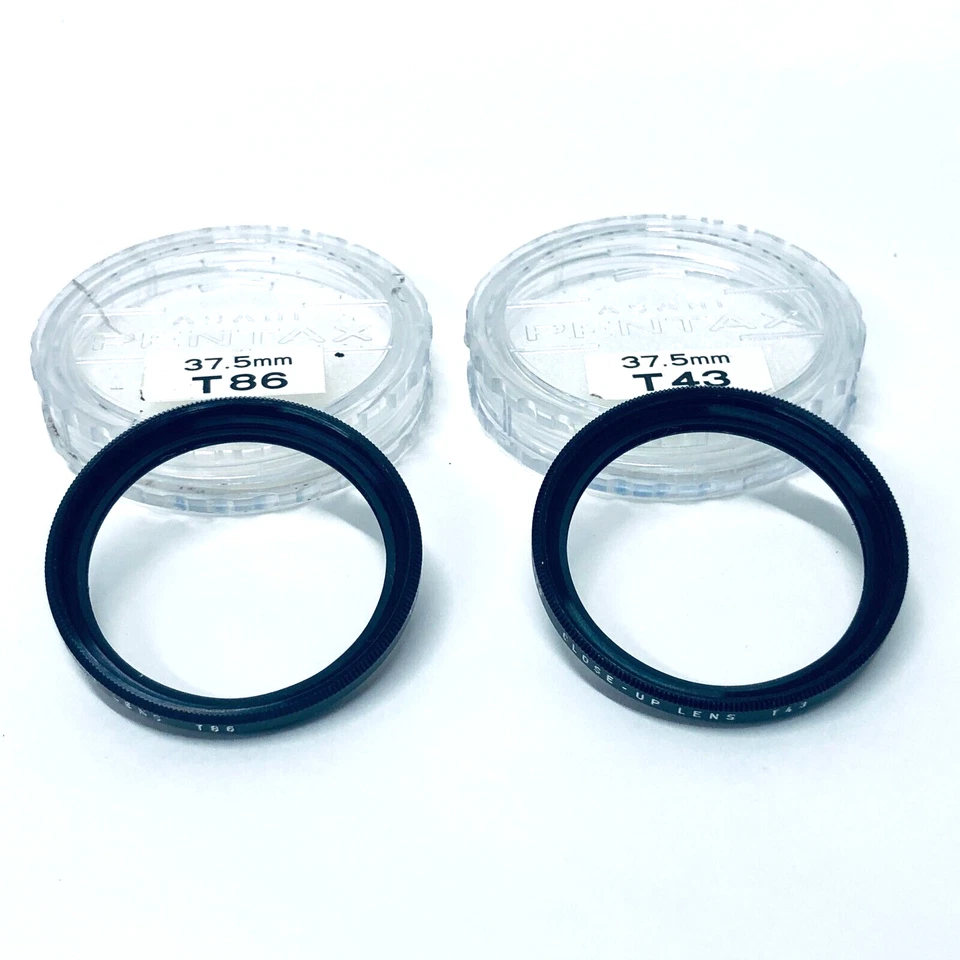 🍙Mint🍙Pentax Auto 110 37.5mm T43 and T86 Close Up Filter from Japan - Image 4 of 4