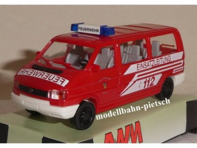 AWM   AMW  72207  VW T4 KR  Berufsfeuerwehr Bonn - ELW    ,    1:87, neu, OVP