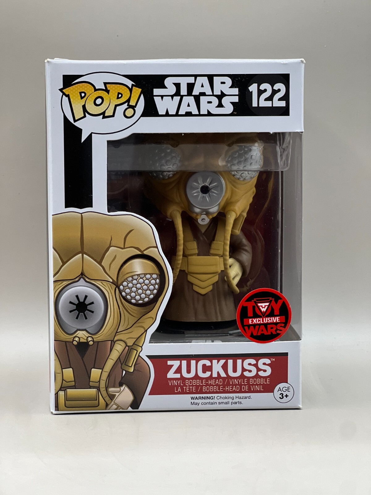 Funko Pop Vinyl Star Wars Zuckuss #122 (Exclusive) Bobblehead New