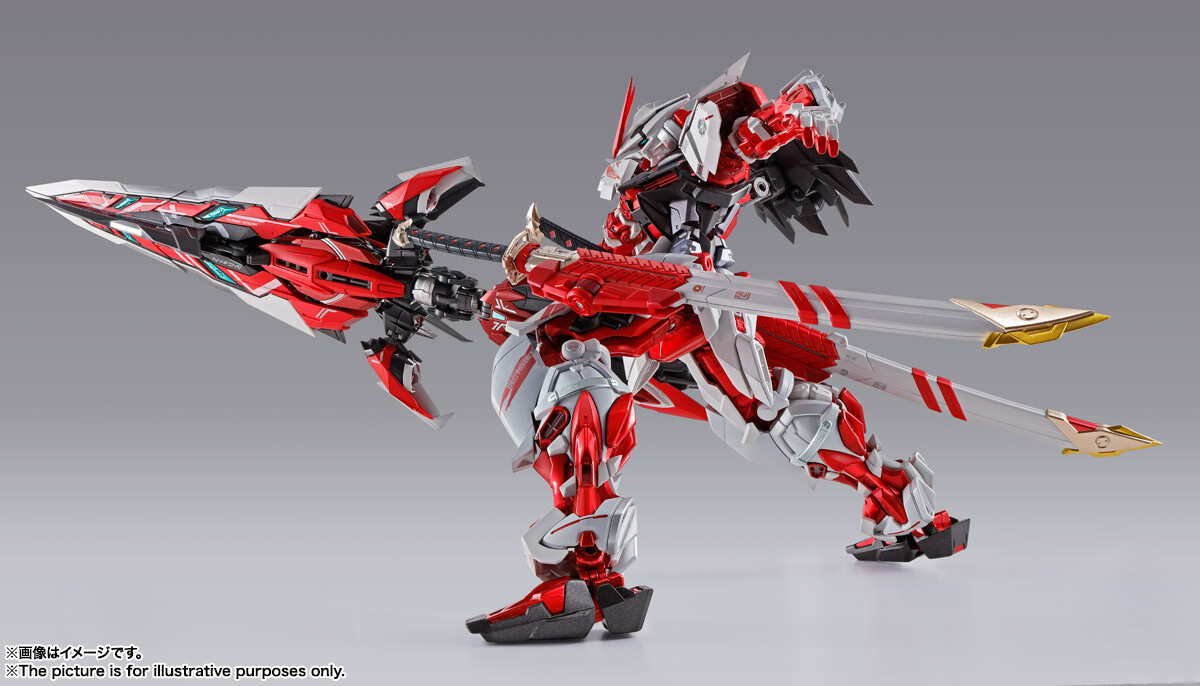 BANDAI METAL BUILD Gundam Astray Red Frame Kai Alternative Strike