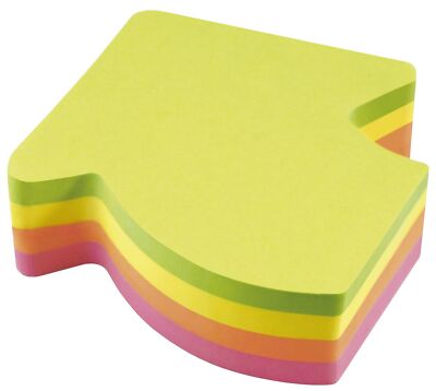 INFO 5827-39 (Arrow) Haftnotizblock - 70 x 70 mm, 200 Pfeile, sortiert