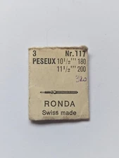 NOS Peseux 180/200 Mechanical Watch Winding Stem