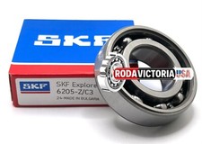 SKF 6205 Z C3 DEEP GROOVE BALL BEARING METAL SHIELDED ONE SIDE OPEN 25x52x15mm