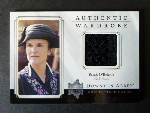 Downton Abbey Seasons 1 & 2 Wardrobe Swatch Card W02 Sarah O'Brien