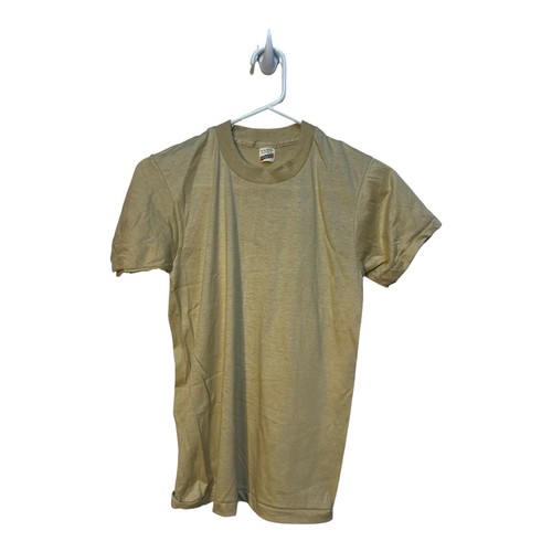 Vintage NOS Lot Of 5 Screen Stars Blank T-Shirts Youth 14-16 single stitch BEIGE - Picture 4 of 7