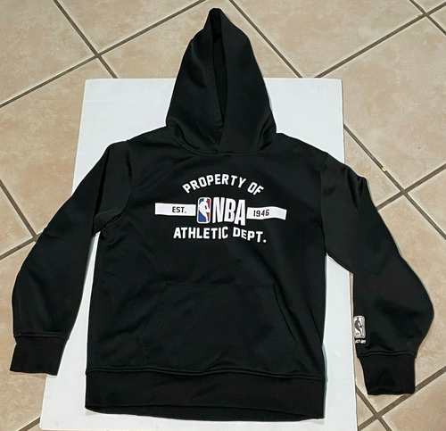 NBA hoodie sweater youth basketball net dry Property Athletic Dept black - Picture 1 of 9