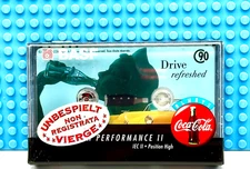 BASF  "COCA COLA"   VS. II    90    TYPE II   BLANK CASSETTE TAPE (1) (SEALED)